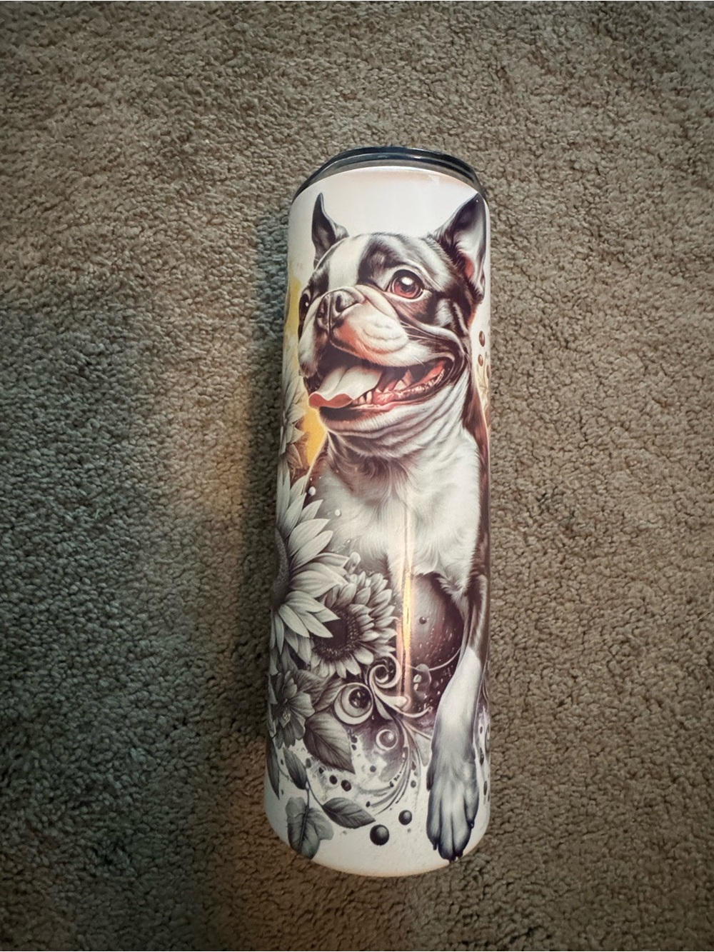 Boston terrier mug